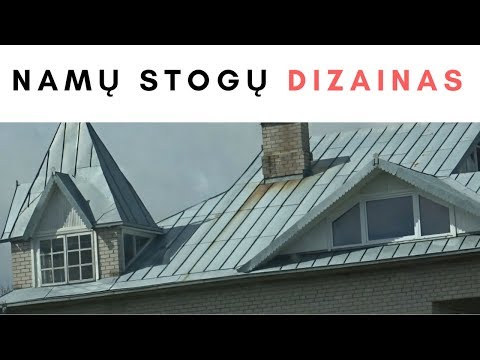 Rajono namų stogų dizainas...