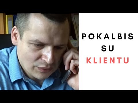 Pokalbis su klientu dėl stogo kainos...