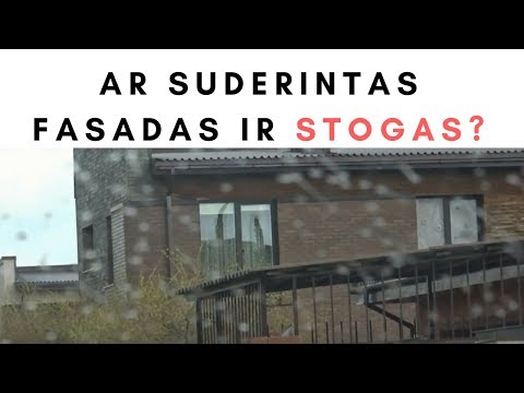 Ar suderintas fasadas ir stogas?