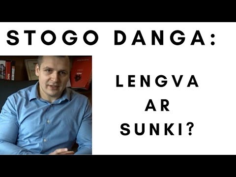 Stogo danga: lengva ir sunki. Specialisto komentaras