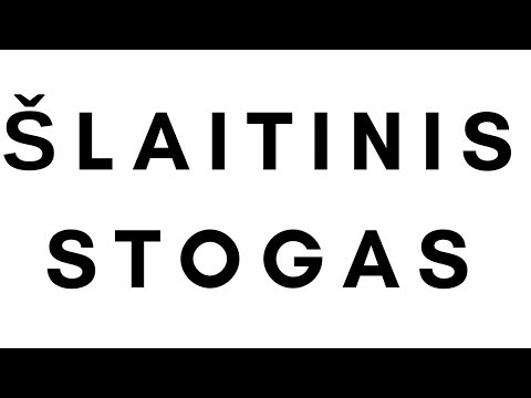 ŠLAITINIS STOGAS: architekto komentaras