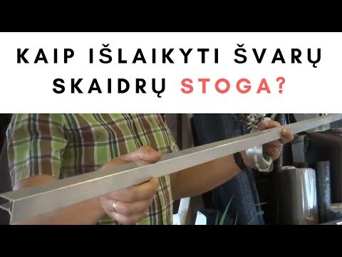 Kaip išlaikyti švarų skaidrų stogą